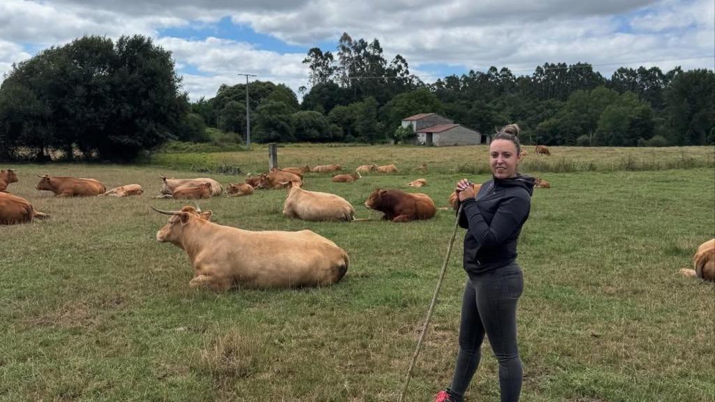Lucía Casal, veterinaria.