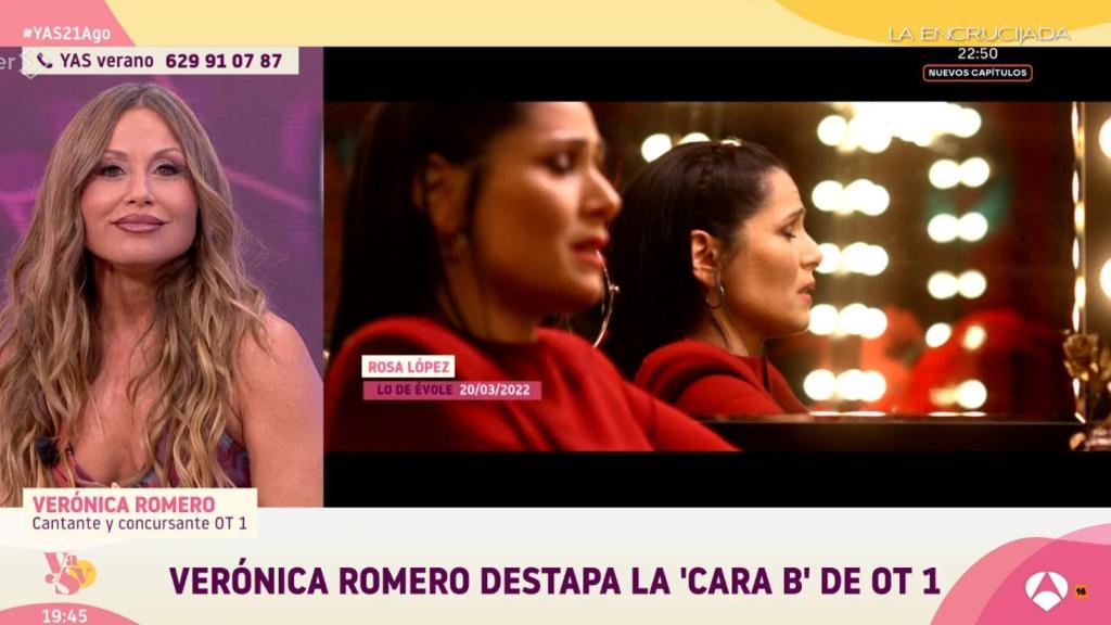 Verónica Romero, en 'YAS Verano'.