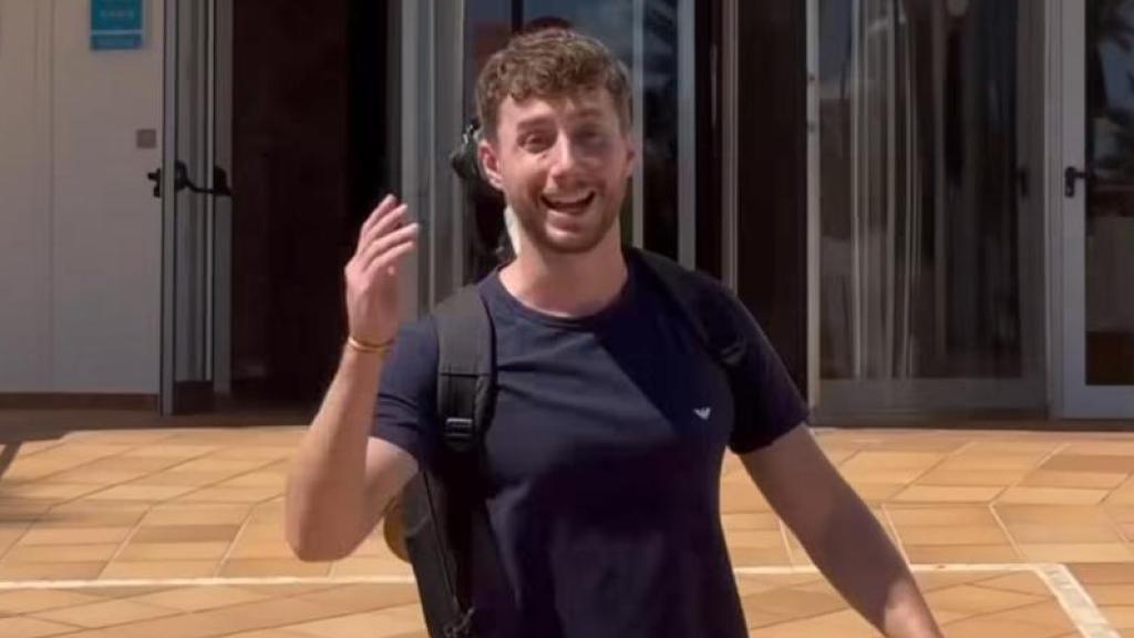 Javier Sobrino, probador de hoteles.