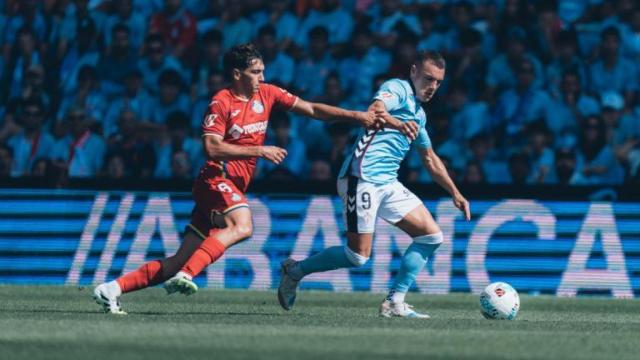 Ferrán Jutglá durante el partido contra el Getafe del pasado domingo 17 de agosot