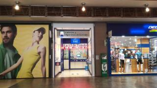 Administración de lotería del centro comercial Luz del Tajo en Toledo.