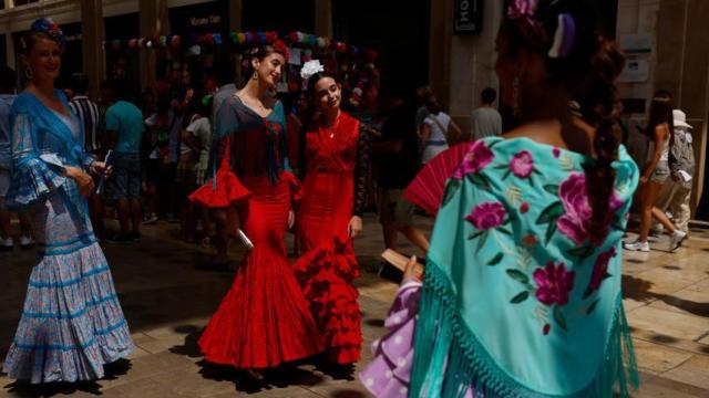 Una imagen de la Feria del Centro de Málaga.