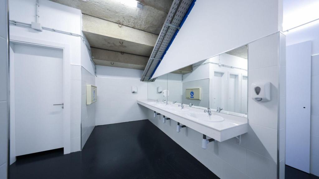 Nuevo aseo en el Estadio de Riazor.