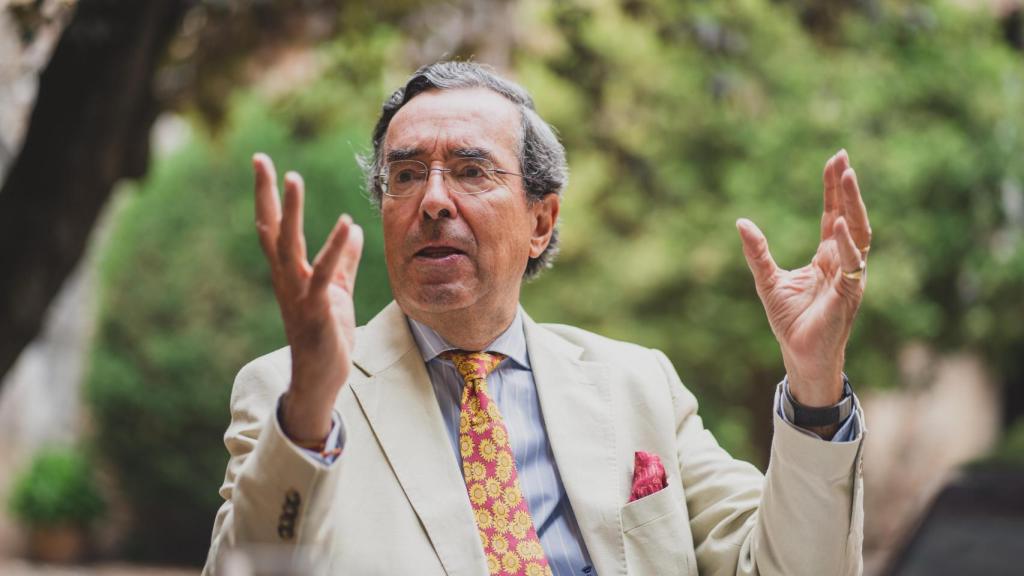 Amalio de Marichalar durante la entrevista con EL ESPAÑOL.