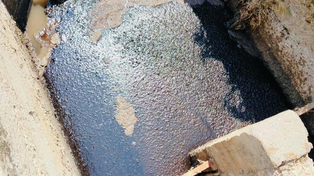 Vertidos en la depuradora de Camuñas