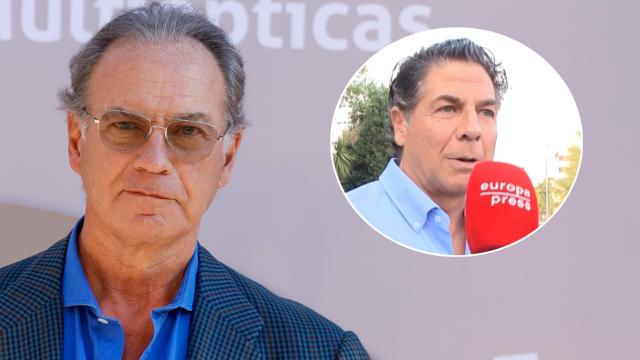 Bertín Osborne junto a su amigo, Rafa Dona, en un fotomontaje de EL ESPAÑOL.