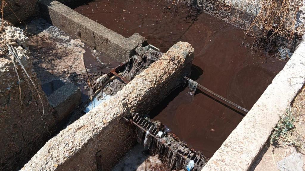 Situación de la depuradora de la localidad de Camuñas