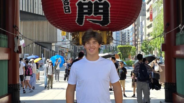 El pianista vallisoletano Guillermo Hernández en Tokio