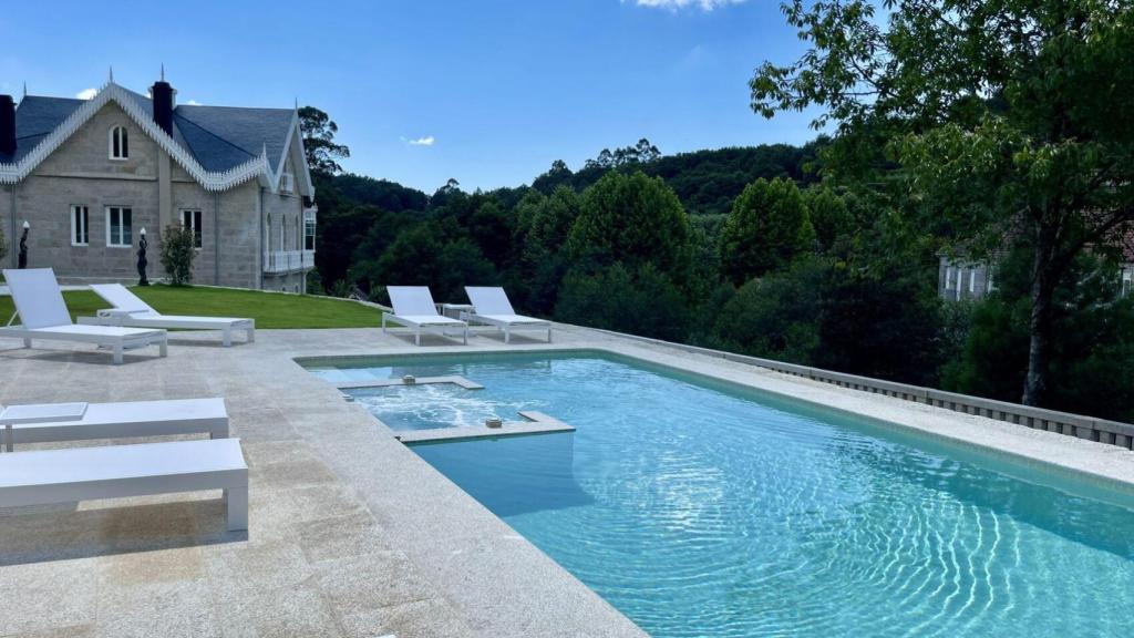 Piscina de la Villa Boutique 1880