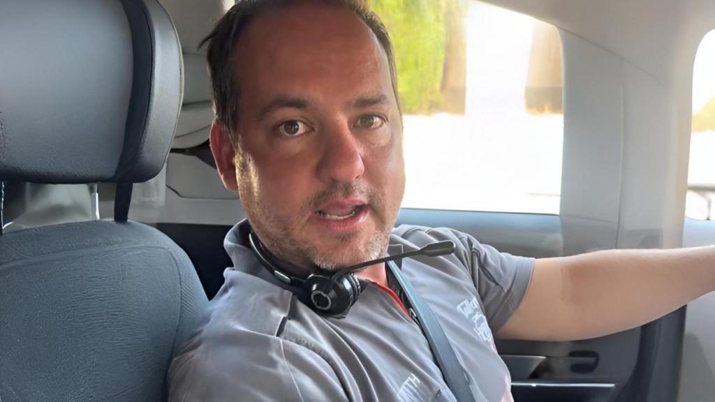 Imagen del mecánico desde las redes.