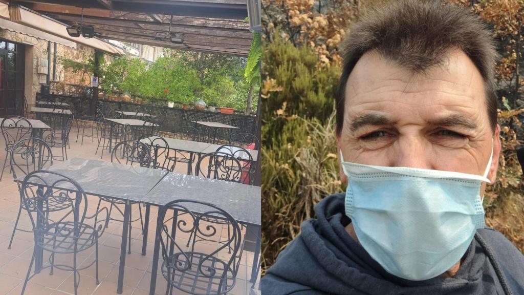 Javier López, gerente de El Recreo Centro de Turismo Rural en San Martín de Castañeda