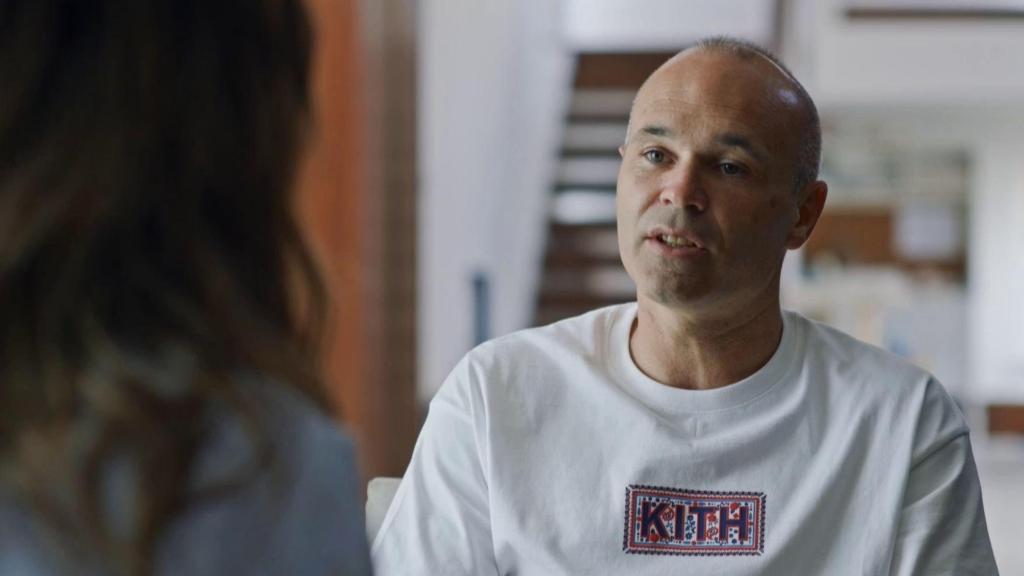 Andrés Iniesta en el programa de Cuatro.