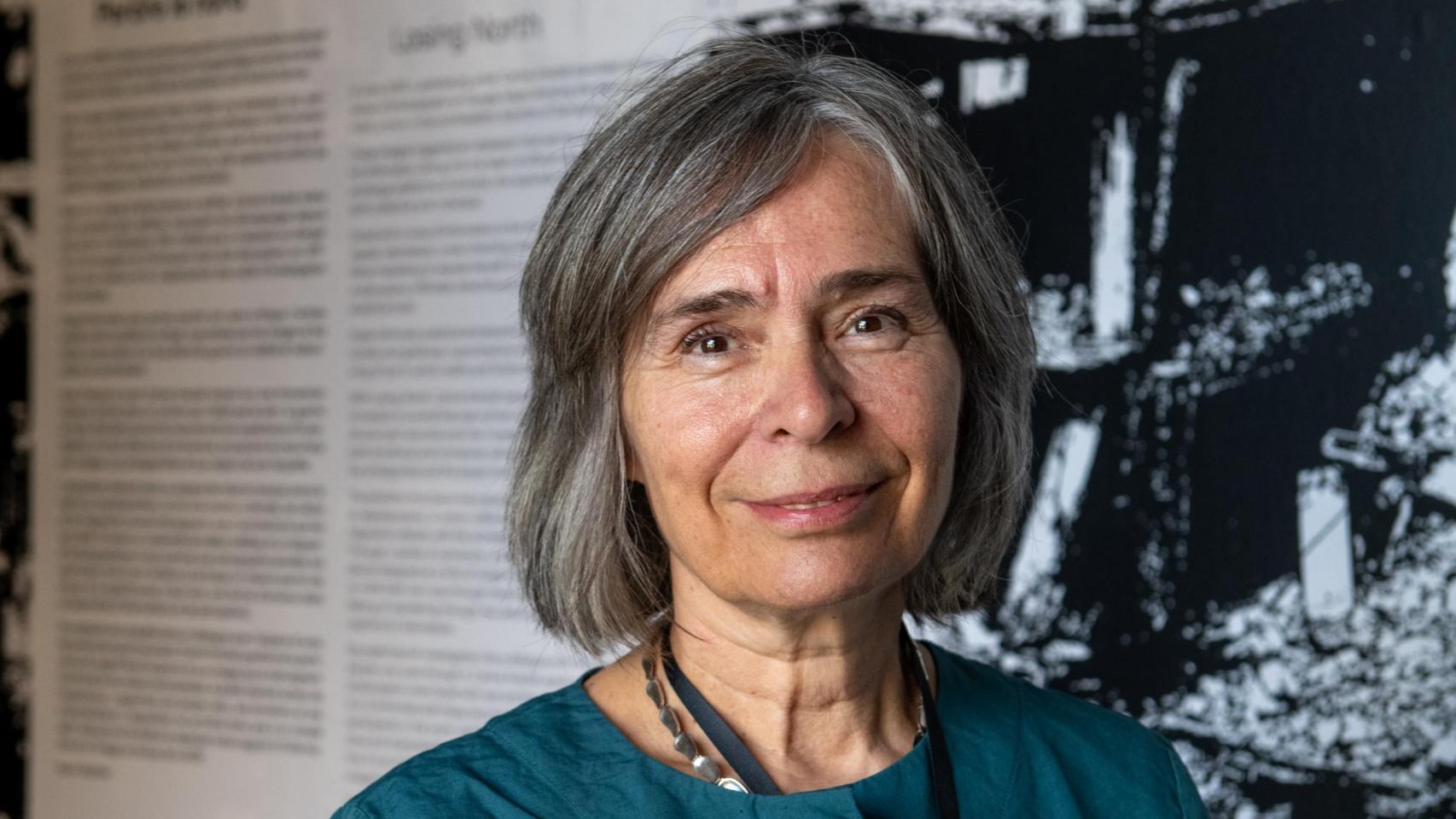 La luxemburguesa Carine Krecké expone su última obra 'Perdiendo el norte'.