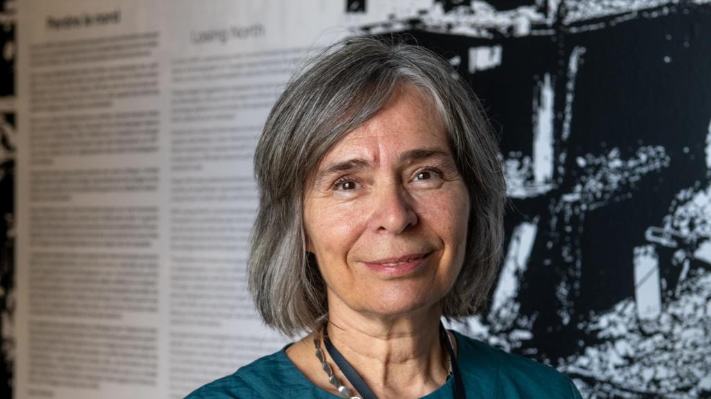 La luxemburguesa Carine Krecké expone su última obra 'Perdiendo el norte'.