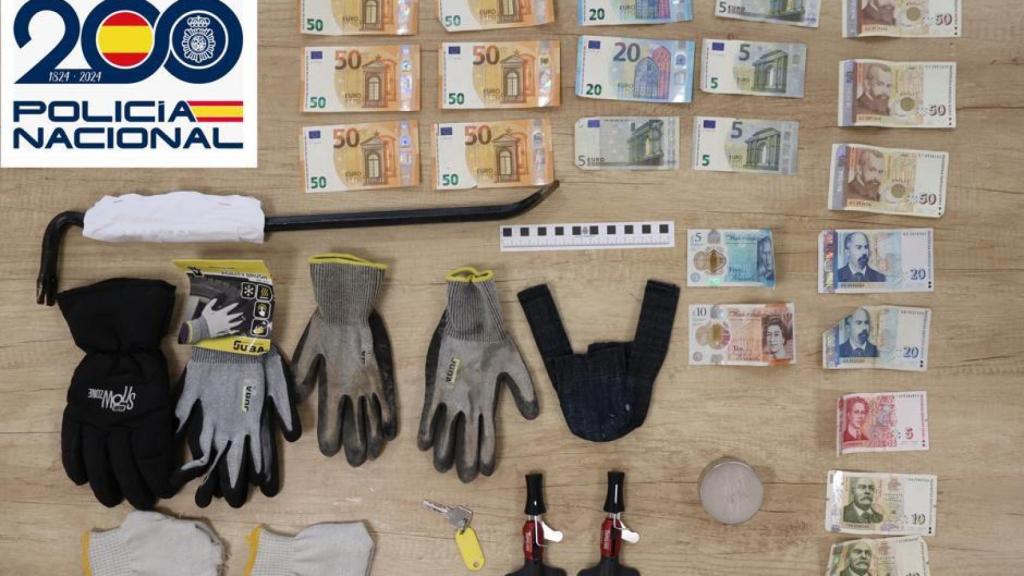 Los objetos intervenidos