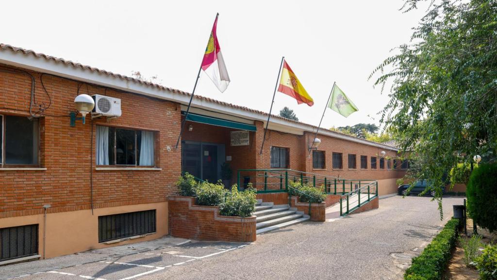 Entrada de la residencia.