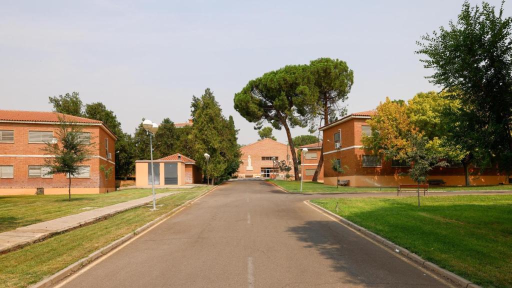 Jardines del centro sociosanitario dependiente de la Diputación de Toledo.