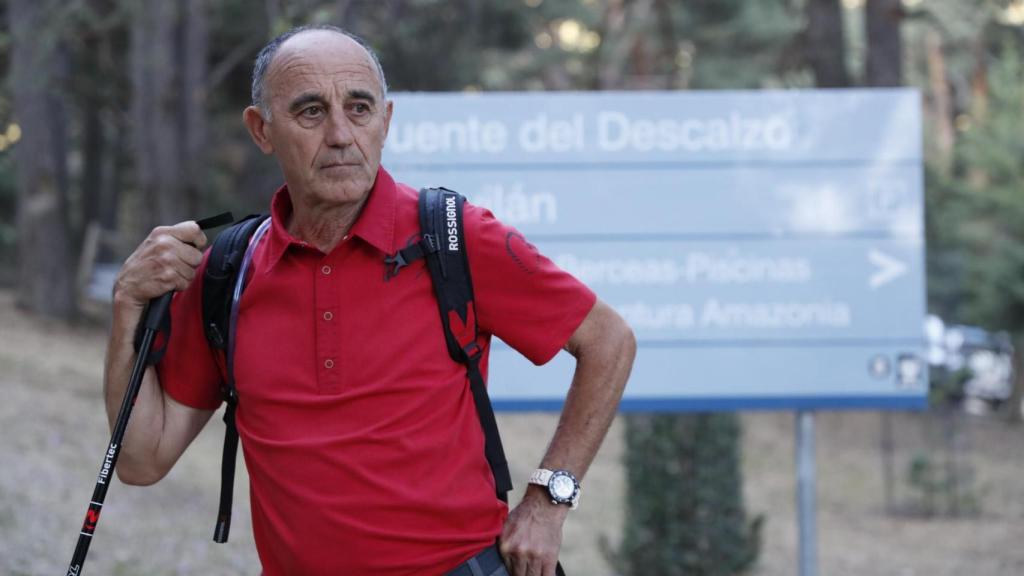 Juan Manuel Fernández Ochoa, hermano de Paco y Blanca Fernández Ochoa, durante las labores de búsqueda de su hermana, en 2019.