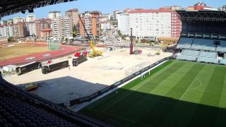 Así avanzan las obras de la grada de Gol de Balaídos: estarán operativas en febrero de 2027