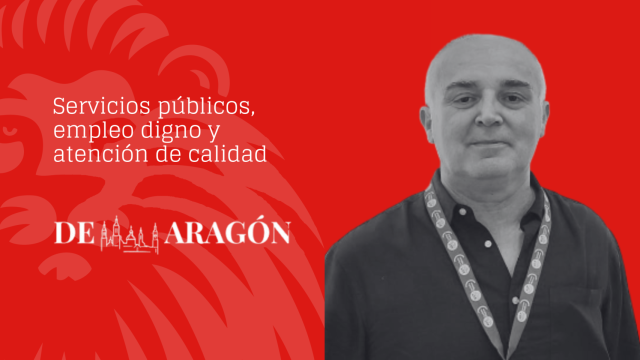 Miguel Sarasa Albalá, secretario general de UGT Servicios Públicos Aragón