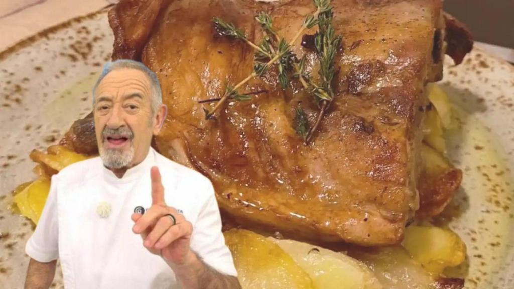 El truco de Karlos Arguiñano para preparar el Ternasco de Aragón