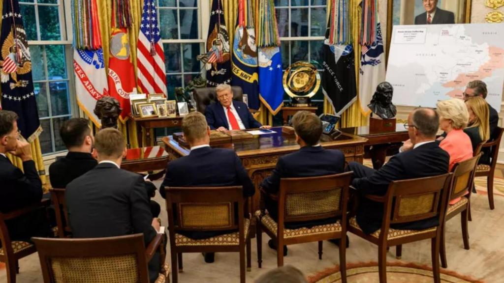 Imagen difundida por la Casa Blanca.