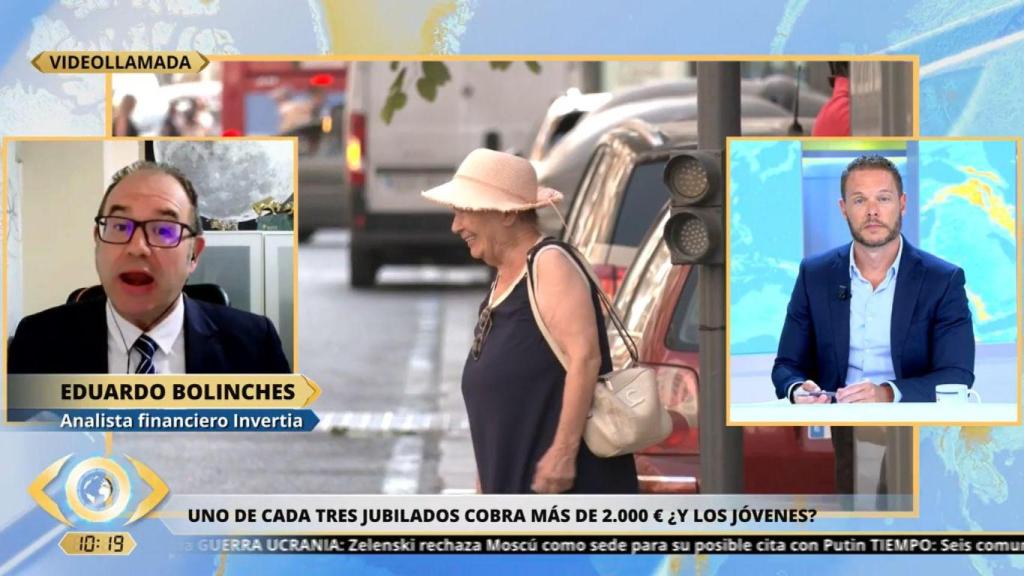 Eduardo Bolinches en el programa 'La mirada crítica'