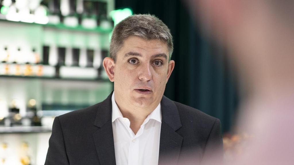 Juan López, durante la entrevista con EL ESPAÑOL.