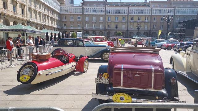 El Rallye Teresa Herrera reúne este fin de semana  en A Coruña a medio centenar de vehículos clásicos