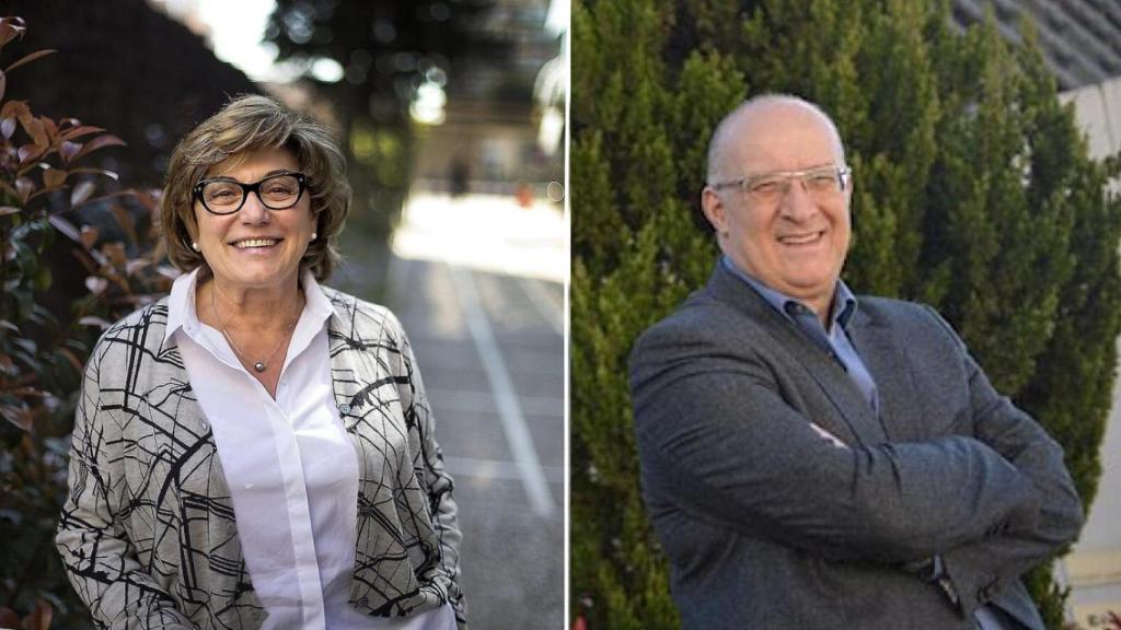 Mercè Boada (izquierda) y Miguel Medina.