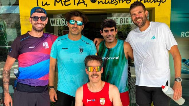 Los cinco amigos que correrán de Madrid a Segovia para luchar contra el cáncer