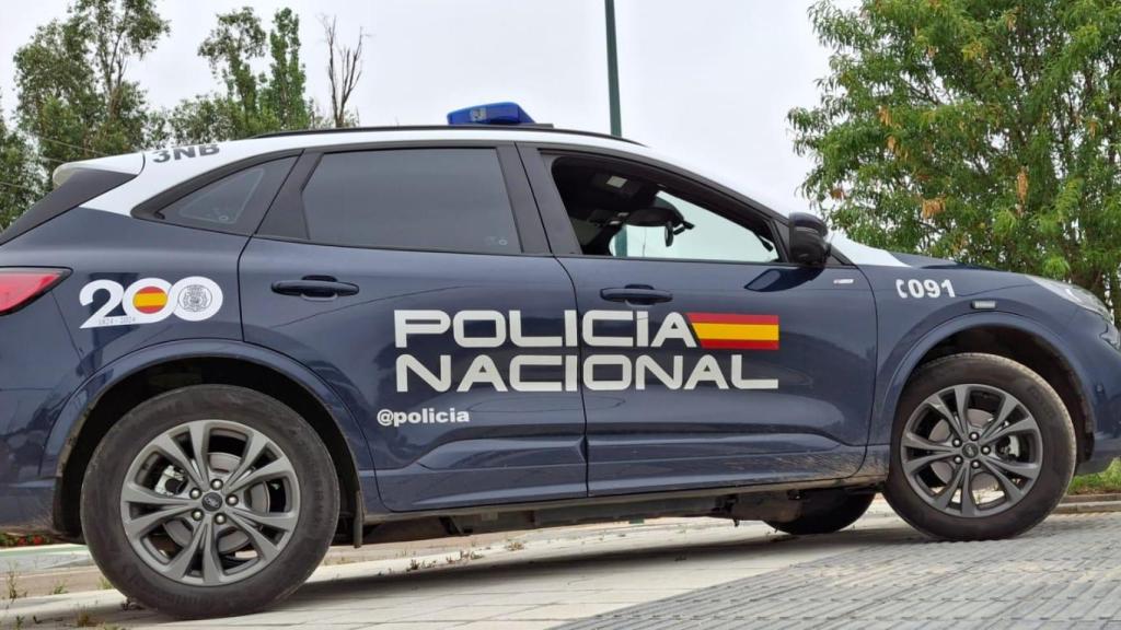 Un coche de la Policía Nacional