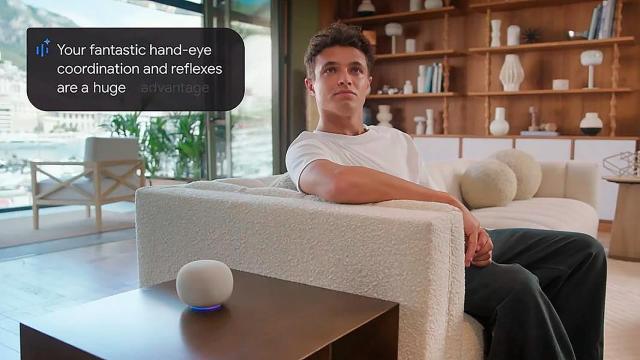 Imagen de un vídeo de Google en el evento Made by Google