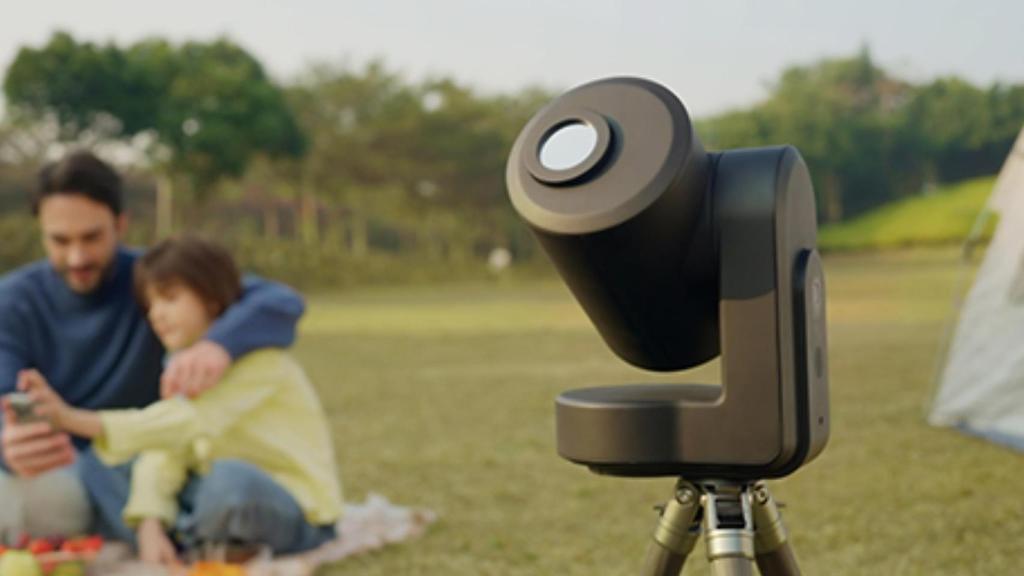 Celio, telescopio portátil