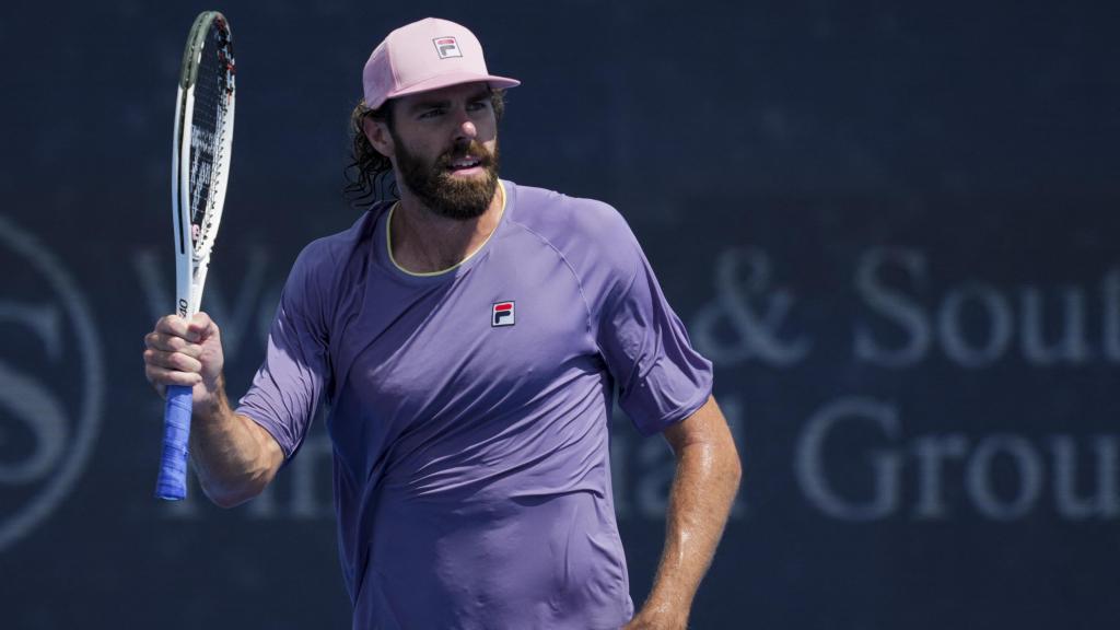 Reilly Opelka, el rival de Carlos Alcaraz en el US Open.