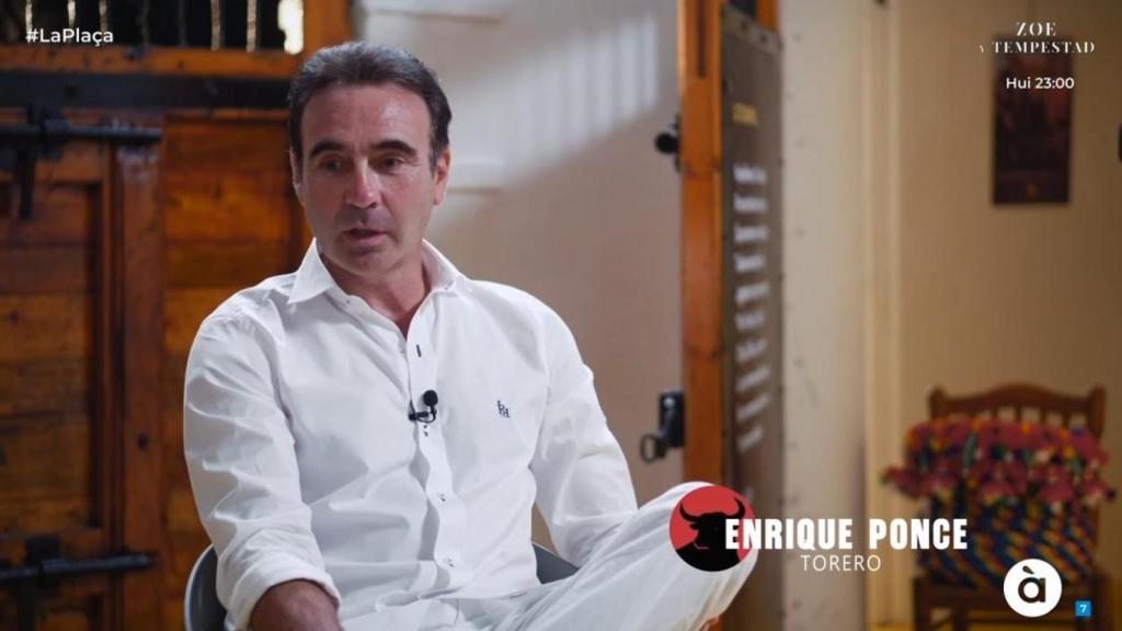 Enrique Ponce ha hablado en televisión de la complicada situación que vivieron sus padres en la DANA.