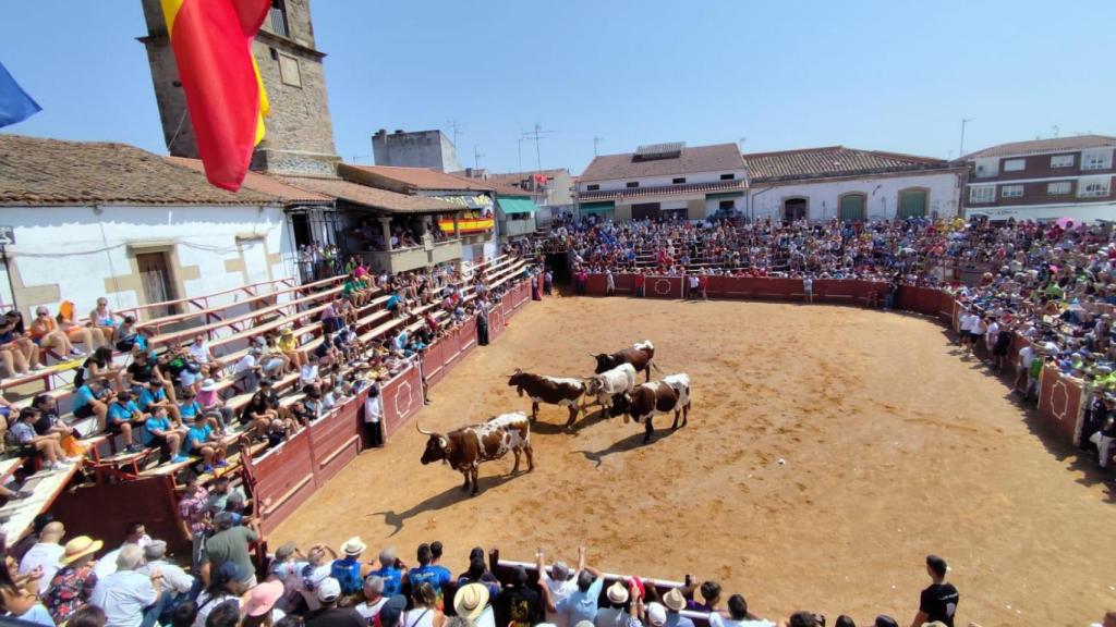 Encierro a caballo en Lumbrales