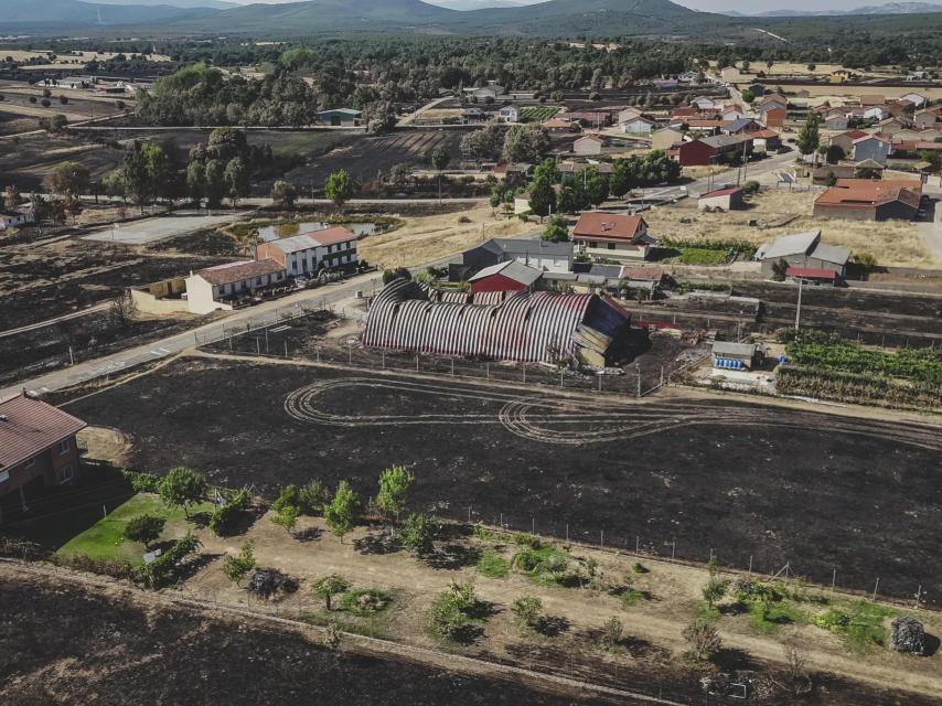 El almacen en Cubo de Benavente (Zamora)