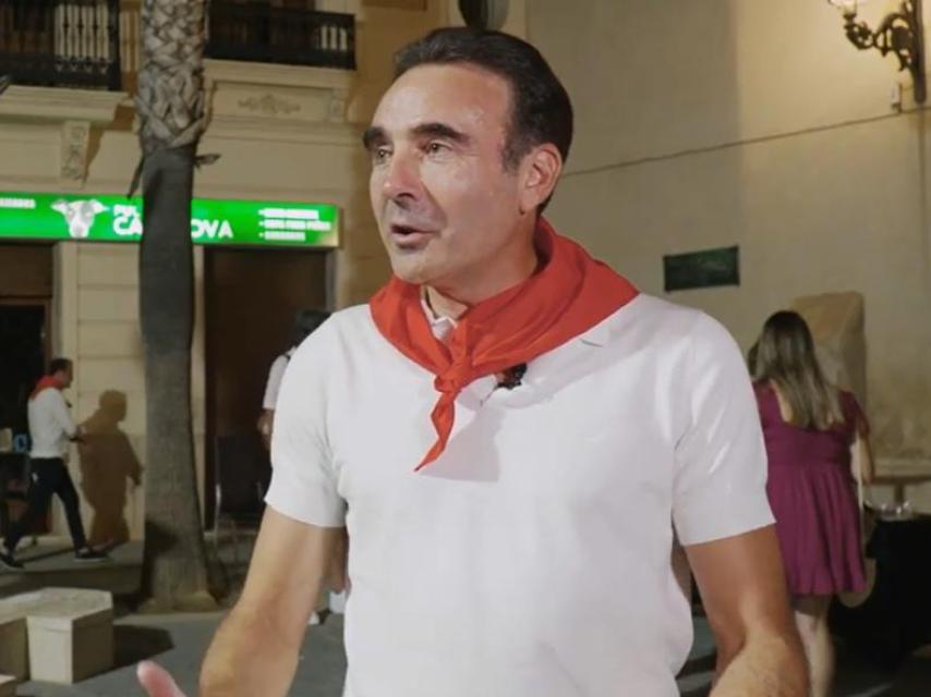 Enrique Ponce, en la televisión valenciana.