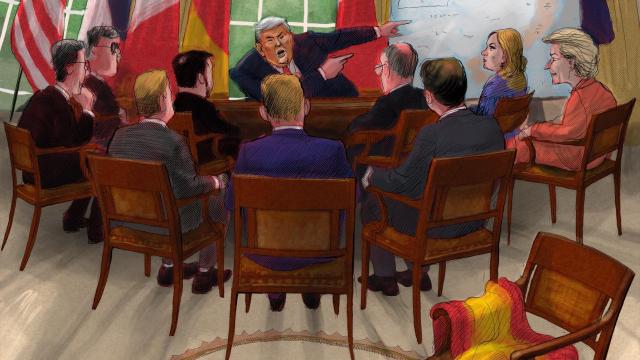 Sánchez, excluido de las reuniones entre líderes internacionales.