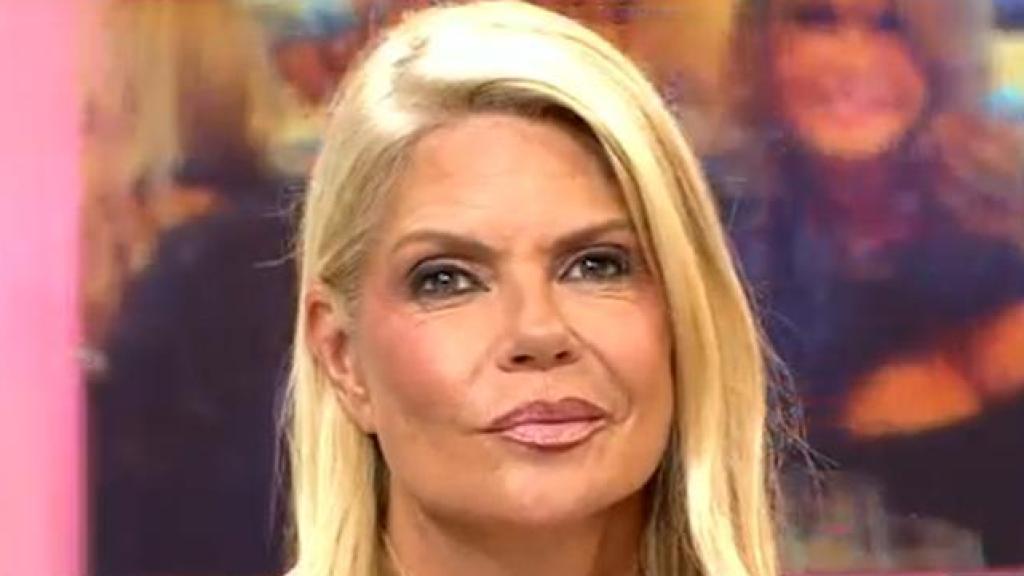 Makoke, en el plató de 'Fiesta', en Telecinco.