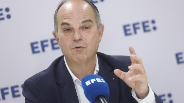 El secretario general deJunts, Jordi Turull, este fin de semana en una entrevista a la agencia Efe.