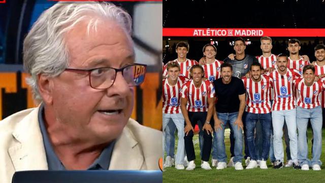 Jorge D'Alessandro y el Atlético de Madrid.