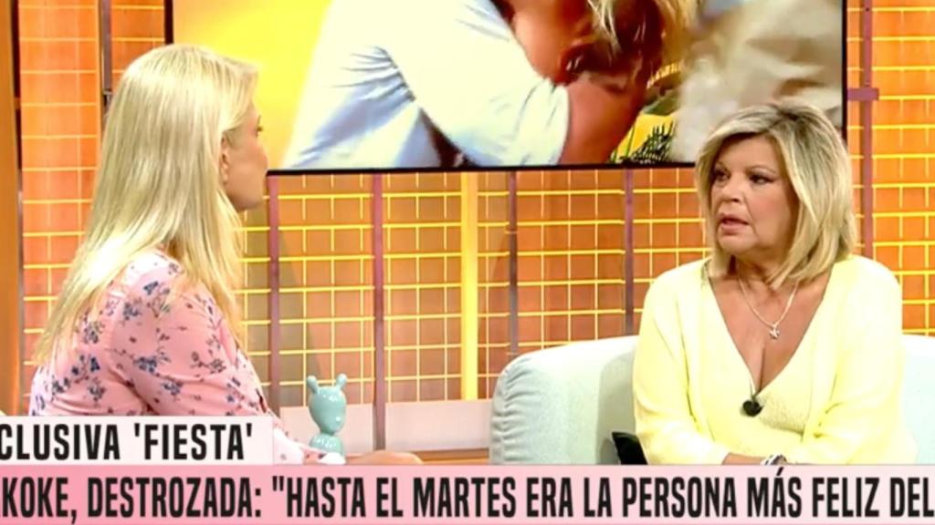 Makoke y Terelu Campos en 'Fiesta'.
