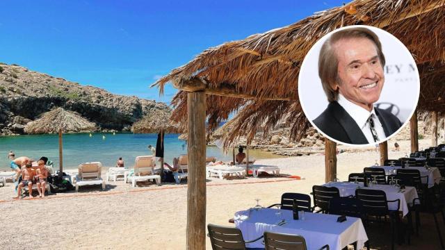 Un montaje de las vistas desde el restaurante.