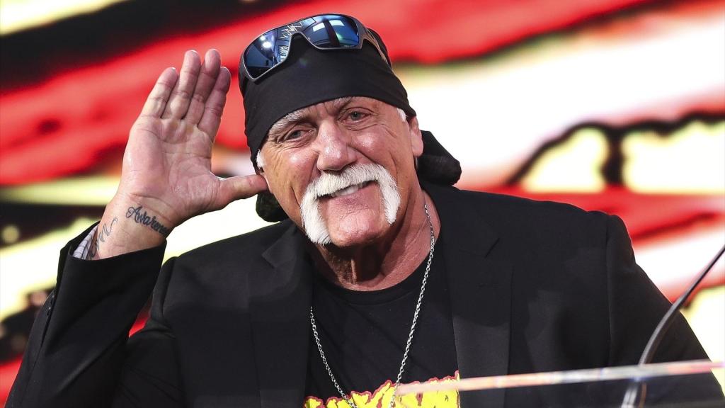 Hulk Hogan, leyenda de la WWE, en una de sus últimas apariciones en público