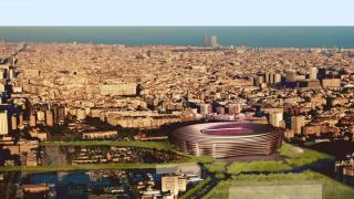 El proyecto de Herzog & de Meuron para el nuevo Camp Nou en 2007