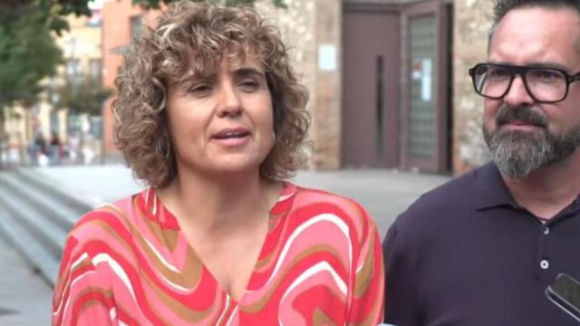 La secretaria general del PPE, Dolors Montserrat, este domigno en Granollers (Barcelona).