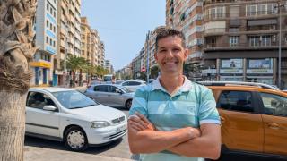 Fede Fuster, esta semana en Alicante.