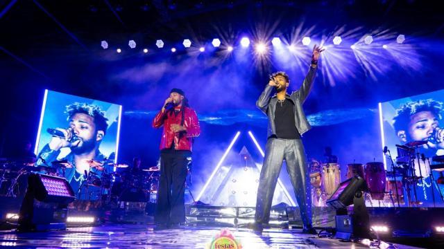 Concierto de Calema en el municipio de Pinhel